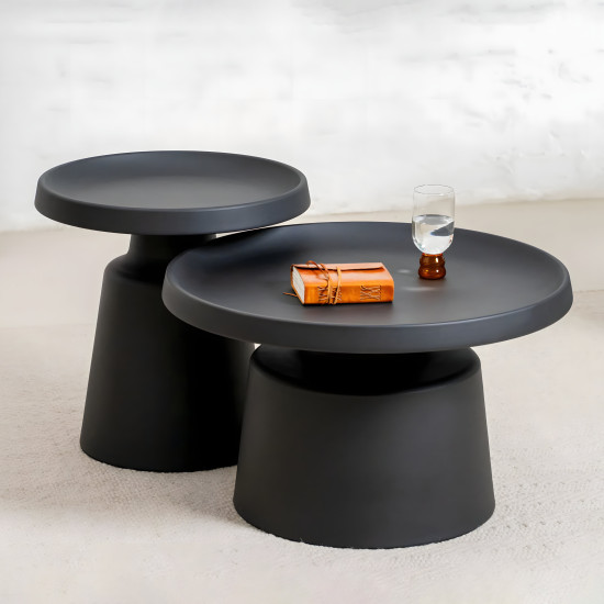 Metal Table Set - 2 Pcs